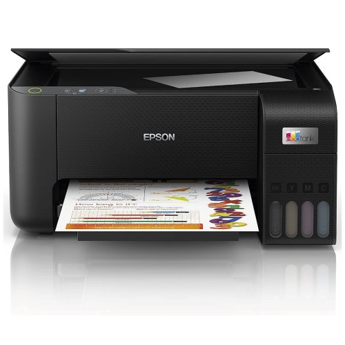 Impresora Multifuncional Epson EcoTank L3210, Imprime, Escanea, Copia, USB