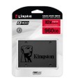 Unidad de Estado Solido Kingston A400, 960GB, SATA 6.0 Gb/s, 2.5", 7mm (SA400S37/960G)