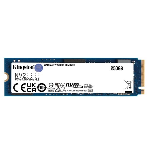 Unidad en estado solido Kingston NV2 NVMe PCIe 4.0 250GB (SNV2S/250G)