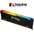 Memoria Kingston Fury Beast RGB BLACK 8GB DDR4, 3200 MHz, PC4-25600, CL16, 1.35V, Non-ECC (KF432C16BB2A/8)