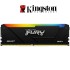 Memoria Kingston Fury Beast RGB BLACK 8GB DDR4, 3200 MHz, PC4-25600, CL16, 1.35V, Non-ECC (KF432C16BB2A/8)