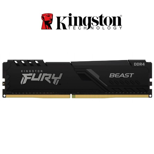 Memoria Kingston Fury Beast 8GB DDR4 3600 MHz, PC4-28800, CL17, 1.35V (KF436C17BB/8)