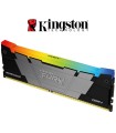 Memoria Kingston Fury Renegade 32GB DDR4 3600MHz, PC4-28800, CL18, 1.35V, 288-pin, RGB (KF436C18RB2A/32)