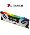 Memoria Kingston Fury Renegade 16GB DDR5 6000 MHz, PC5-48000, CL32, 1.35V, RGB (KF560C32RSA-16)