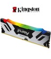 Memoria Kingston Fury Renegade 16GB DDR5 6400 MHz, PC5-51200, CL32, 1.4V, RGB (KF564C32RSA-16)