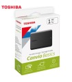 Disco duro externo Toshiba Canvio Basics 1 TB, USB 3.0, 2.5", Negro (HDTB510XK3AA)