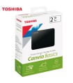 Disco duro externo Toshiba Canvio Basics 2 TB, USB 3.0, 2.5", Negro (HDTB520XK3AA)